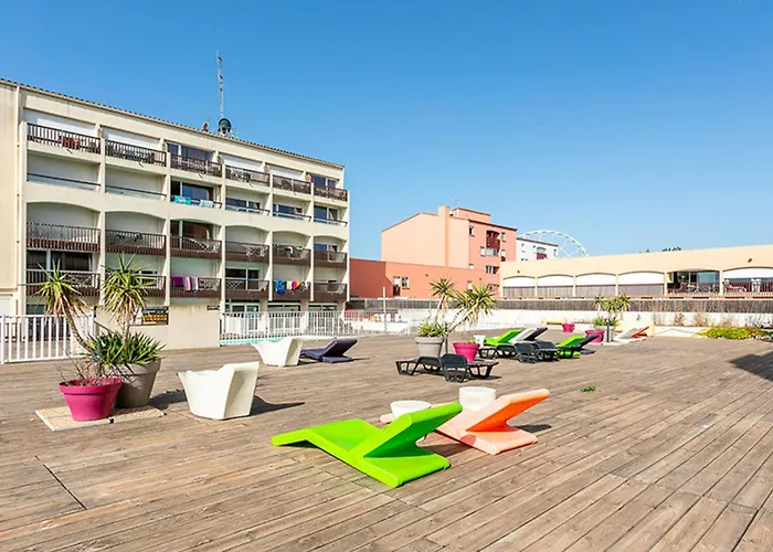 Apartment Appartement 4 Personnes - Residence St Clair - Piscine - Grande Roue Cap D'Agde Agde